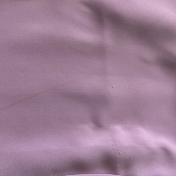 Anydeer Vneck Blouse Shirt Womens Medium Purple New Short Sleeve Button Detail - Picture 10 of 10